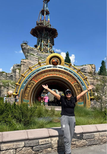 Patricia en Epic Universe Orlando